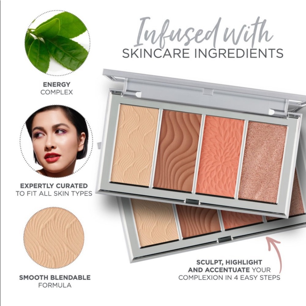 PUR 4-in-1 Skin-Perfecting Powders Face Palette